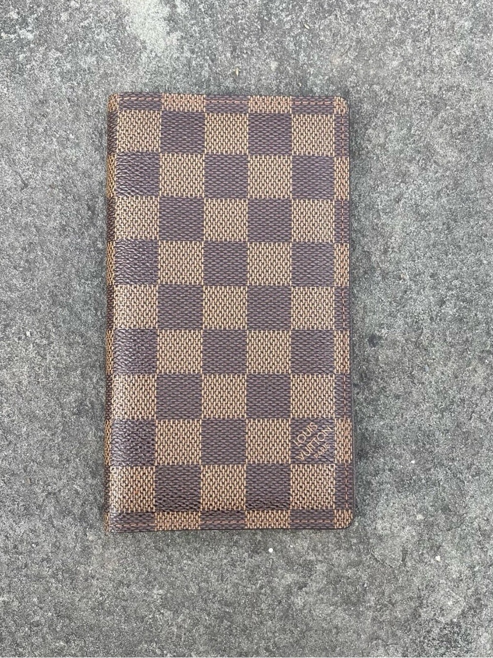 Louis Vuitton Damier ébène Long Wallet